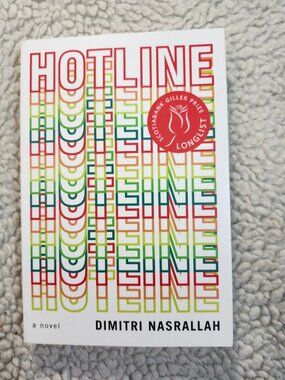 Hotline Dimitri Nasrallah Paperback 2022 Esplanade Books Softcover Fiction